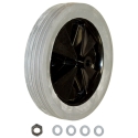 12" NON-MARKING WHEEL W/HRDWRE