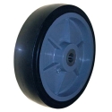 12" HARD RUBBER WHEEL