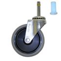 4" SWIVEL CASTER W/ INSERT