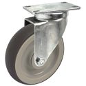 4" SWIVEL CASTER, TPR