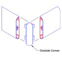OUTSIDE CORNER