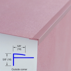 OUTSIDE CORNER FOR WALL COVER
