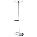 IV ROD & O2 HOLDER-ADJ HEIGHT