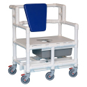BARIATRIC SHOWER CHAIR W/ PAIL