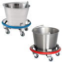 STAINLESS STEEL KICK BUCKET