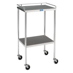 STAINLESS STEEL UTILITY TABLE