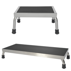 STNLESS STEEL FOOTSTOOL, 12