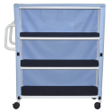 3 SHELF JUMBO LINEN CART