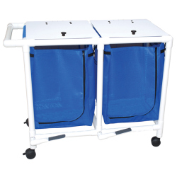 DOUBLE HAMPER W/ FOOT PEDAL