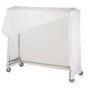 72" SINGLE GARMENT RACK W/