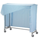 72" DOUBLE GARMENT RACK W/