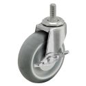 3" WHEEL BRAKE SWIVEL CASTER