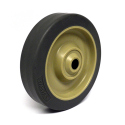6" GREY FLAT TREAD WHEEL