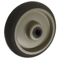 8" GREY ROUND TREAD WHEEL