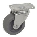 2" SWIVEL CASTER, TOP PLATE