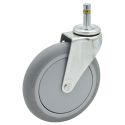 5" SWIVEL CASTER, TPR