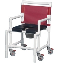 OVERSIZED SHOWER CHAIR/COMMODE
