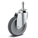 4" SWIVEL CASTER, TPR