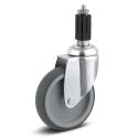 5" SWIVEL CASTER, TPR