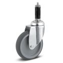 5" SWIVEL CASTER, TPR