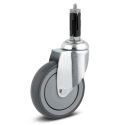 6" SWIVEL CASTER, POLYURETHANE