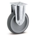 4" RIGID CASTER, TPR