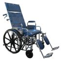 22" SOLID SEAT RECLINER WHLCHR