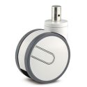 5" TWIN WHEEL SWIVEL CASTER