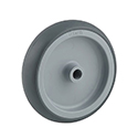 4" GREY RUBBER WHEEL