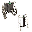 WHEELCHAIR/WALKER SINGLE O2