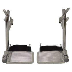 FOOTRESTS W/ HEEL LOOP (PAIR)
