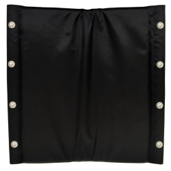 INVA SEAT UPH, 16 X 16 (BLACK)