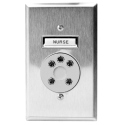 RECEPTACLE W/ 1 GANG PLATE