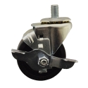 3" CASTER W/ BRAKE, JOERNS