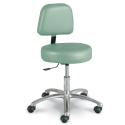 DELUXE GAS LIFT STOOL W/ BACK