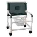 26" COMMODE W/ PAIL