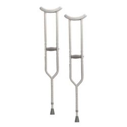 BARIATRIC STEEL CRUTCHES (PAIR