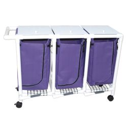 TRIPLE HAMPER W/ FOOTPEDAL