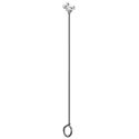 IV CARRIER W/ HOOK, 27" DROP