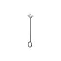 IV CARRIER W/ HOOK, 9" DROP