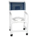 18" SHOWER CHAIR, 250 LB CAP.