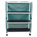 3 SHELF LINEN CART