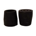 1-1/8" BLACK WALKER TIPS