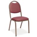 UPHOLSTERED STACKABLE CHAIR