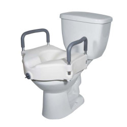 RAISED TOLIET SEAT W/