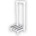MRI STEP STOOL W/ 1 RAIL &