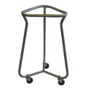 18" SS LINEN HAMPER