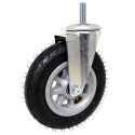 6" SWIVEL CASTER, PNEUMATIC