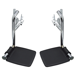 COMPLETE FOOTREST PAIR