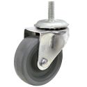 3-1/2" SWIVEL CASTER, TPR